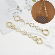 Load image into Gallery viewer, Luxury Gold Black and White Handbag Extension Chain
