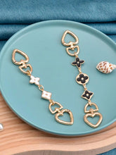 Load image into Gallery viewer, Luxury Gold Black and White Handbag Extension Chain

