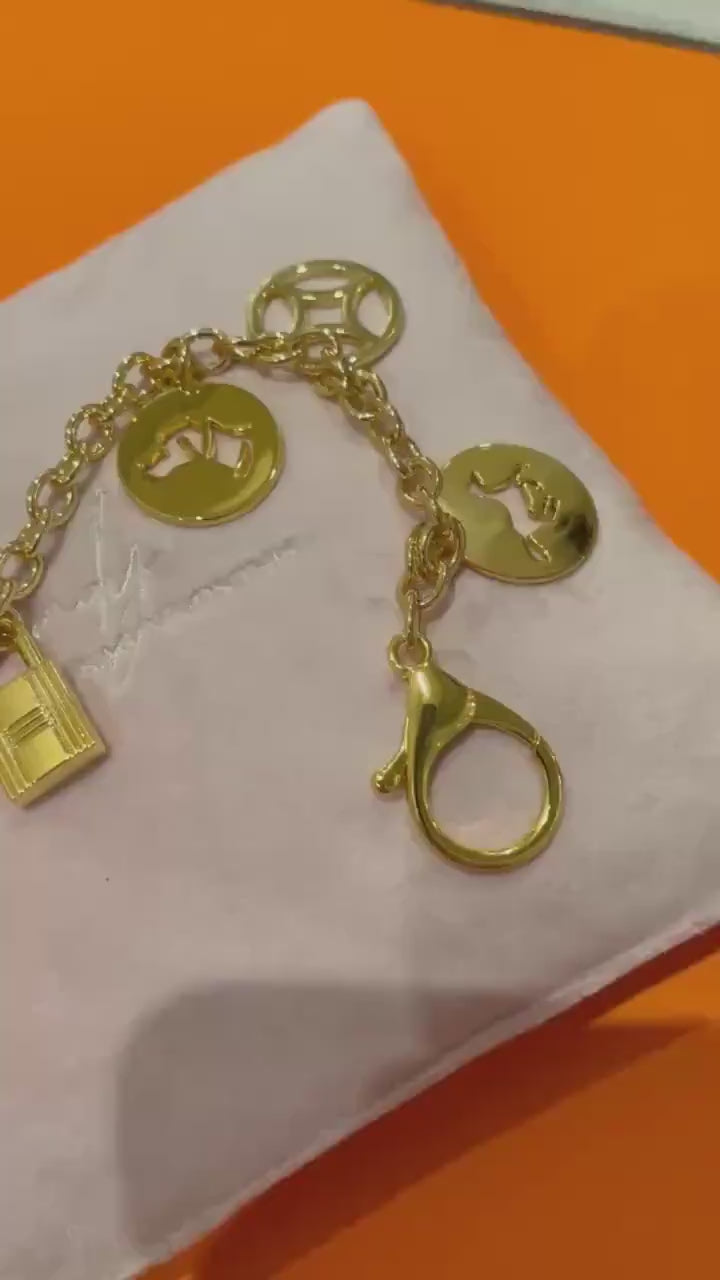 Luxury Gold Handbag Extension Chain