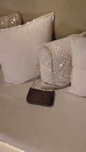 Load and play video in Gallery viewer, Luxury Gold Black and White Handbag Extension Chain
